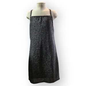Sparkling Black Sleeveless Mini Dress